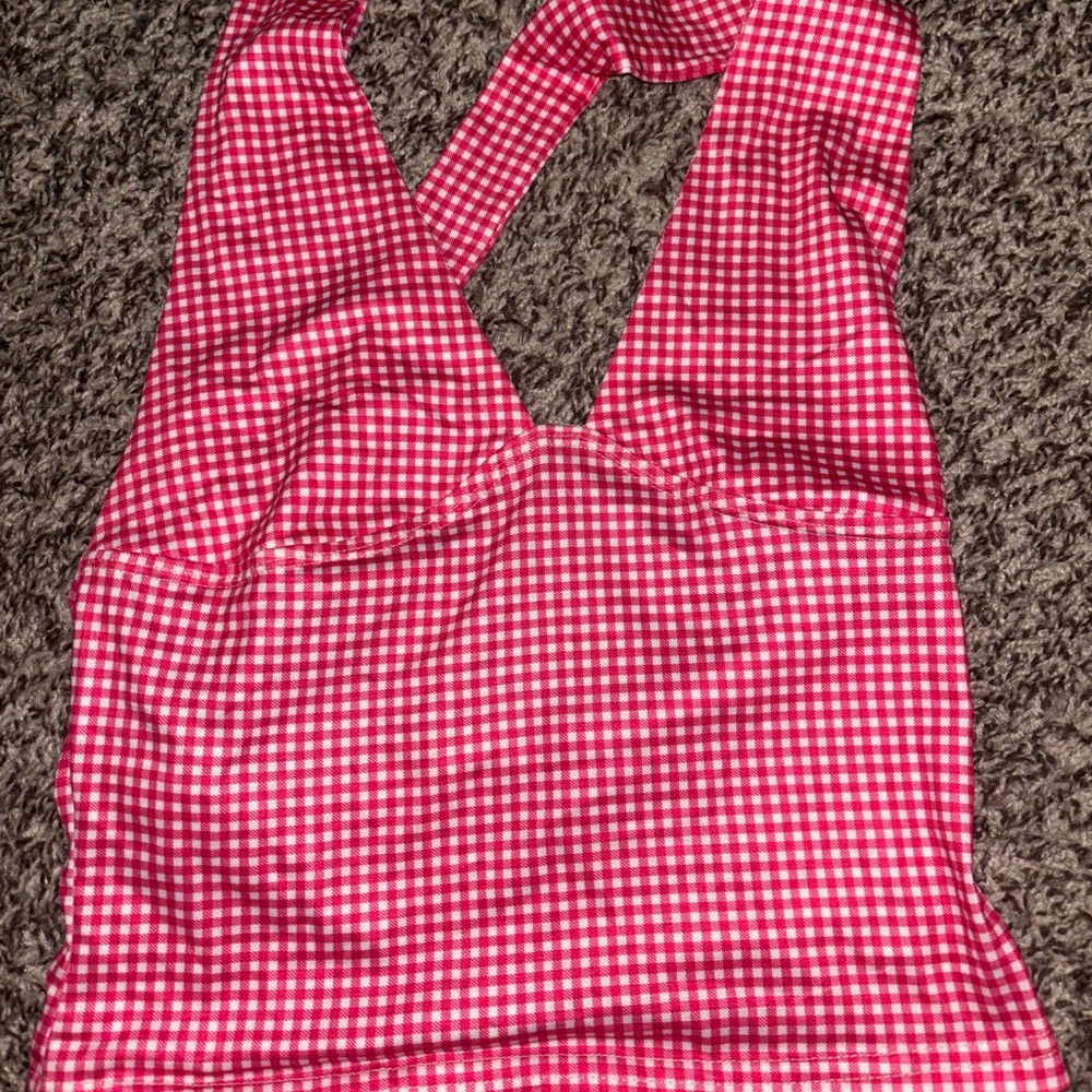 Amazon pink halter top brand new
